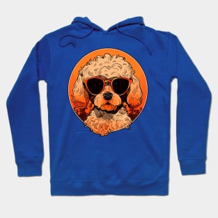 Cavapoo Sunglasses Dog Hoodie